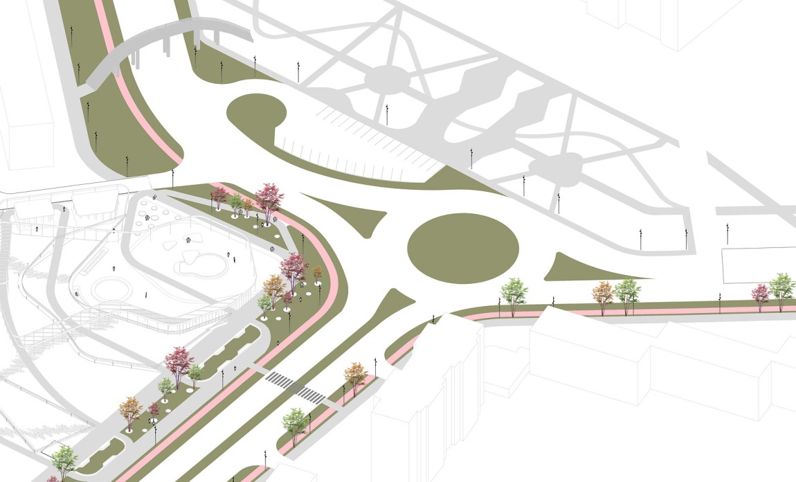 Преобразование главной улицы г. Ноябрьска в общественное пространство