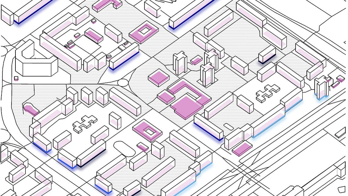 Современное рабочее пространство в спальном микрорайоне как фактор обновления среды