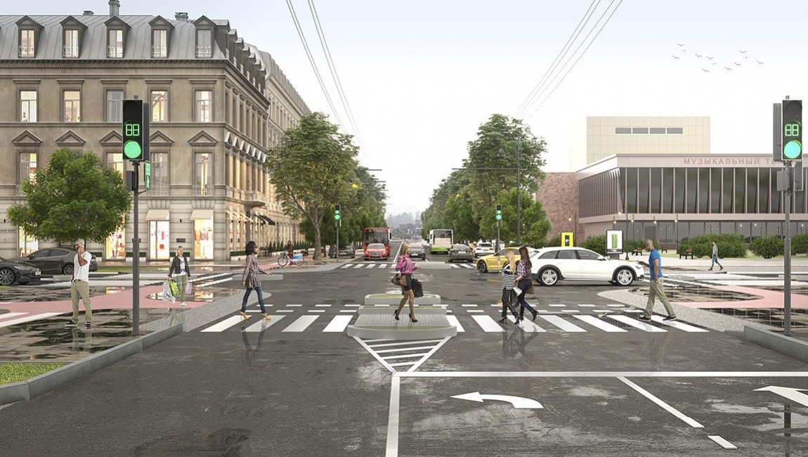 Концепция благоустройства улицы Ногмова