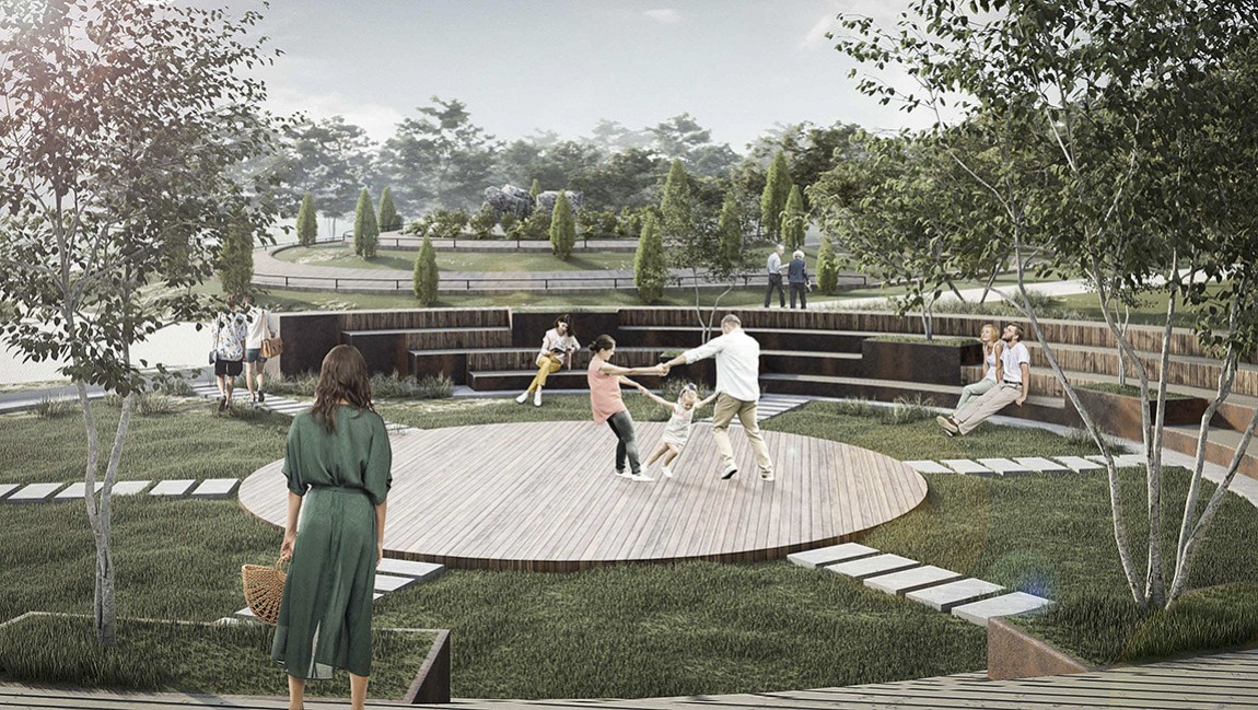 Новороссийский дендропарк. Концепция благоустройства.