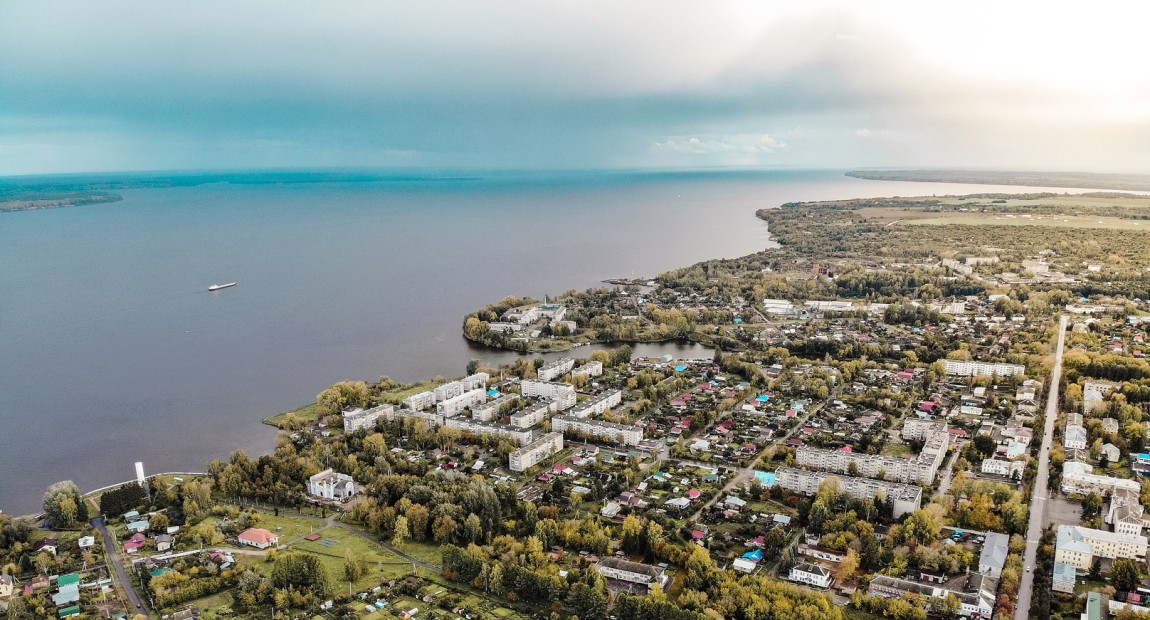 Ревитализация прибрежных промышленных территорий в малых городах на примеле льнокомбината в городе Пучеж Ивановской области