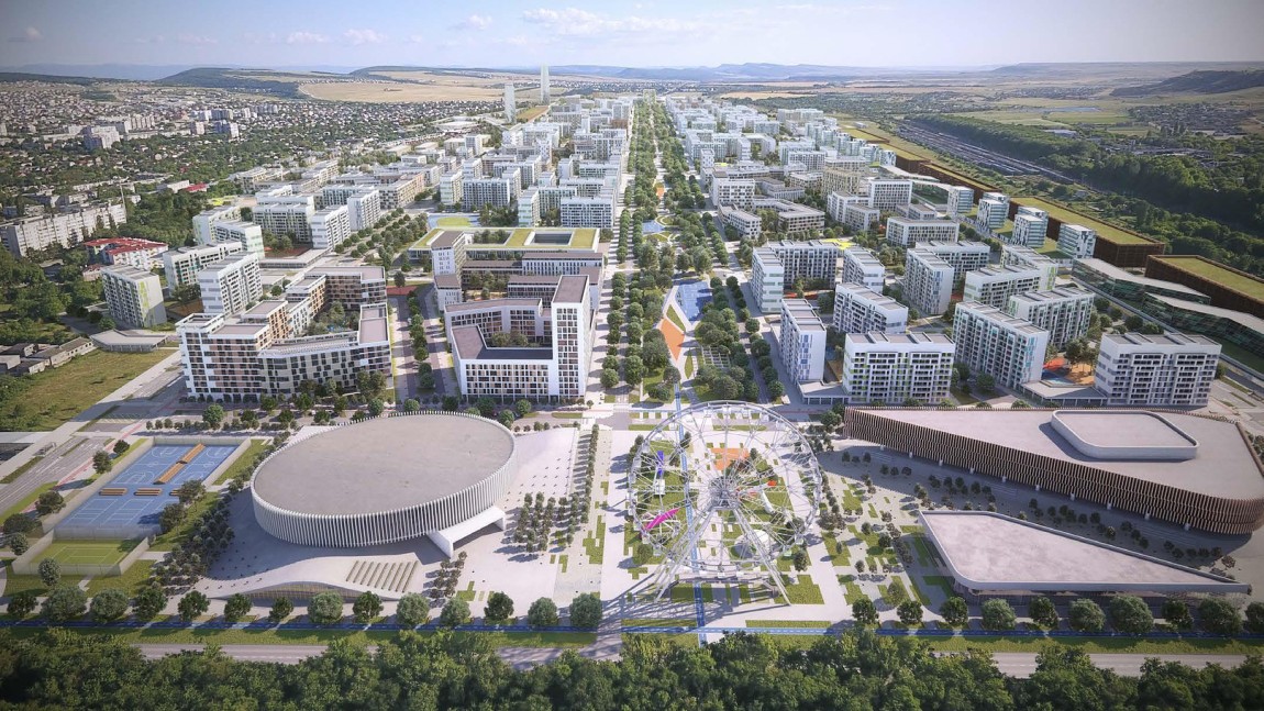 Развитие территории вокруг Верхнего и Нижнего прудов в г.Симферополь