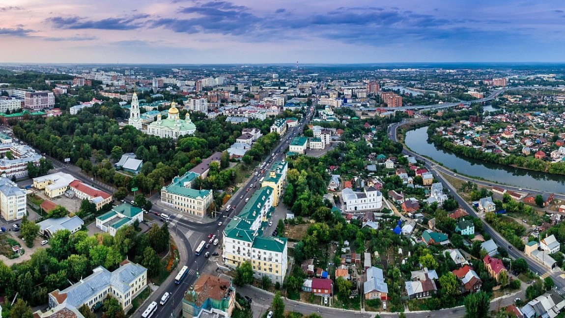 Формирование рекреационно-пешеходного каркаса г. Пензы