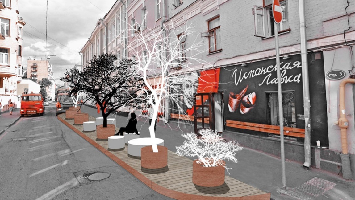 Москва парклетная