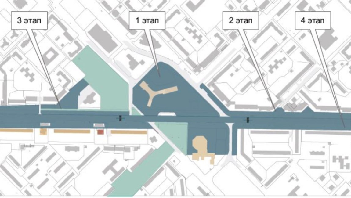 Концепция комплексного благоустройства главной улицы города, как единого общественного пространства. 