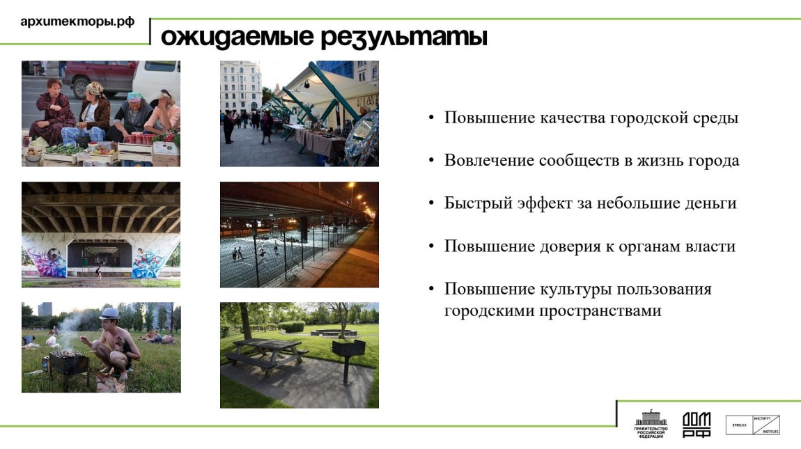 Благоустройство городских пространств под запрос жителей