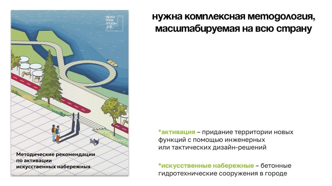 Методические рекомендации по активации искусственных набережных на примере Хабаровска