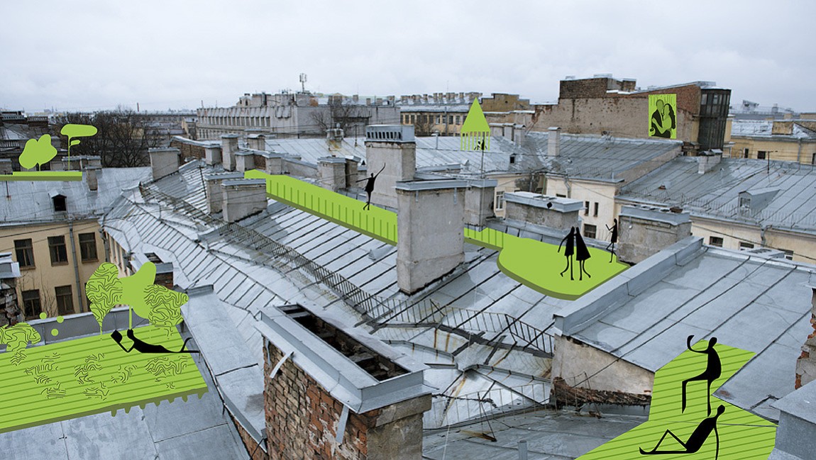 Крыши Петербурга