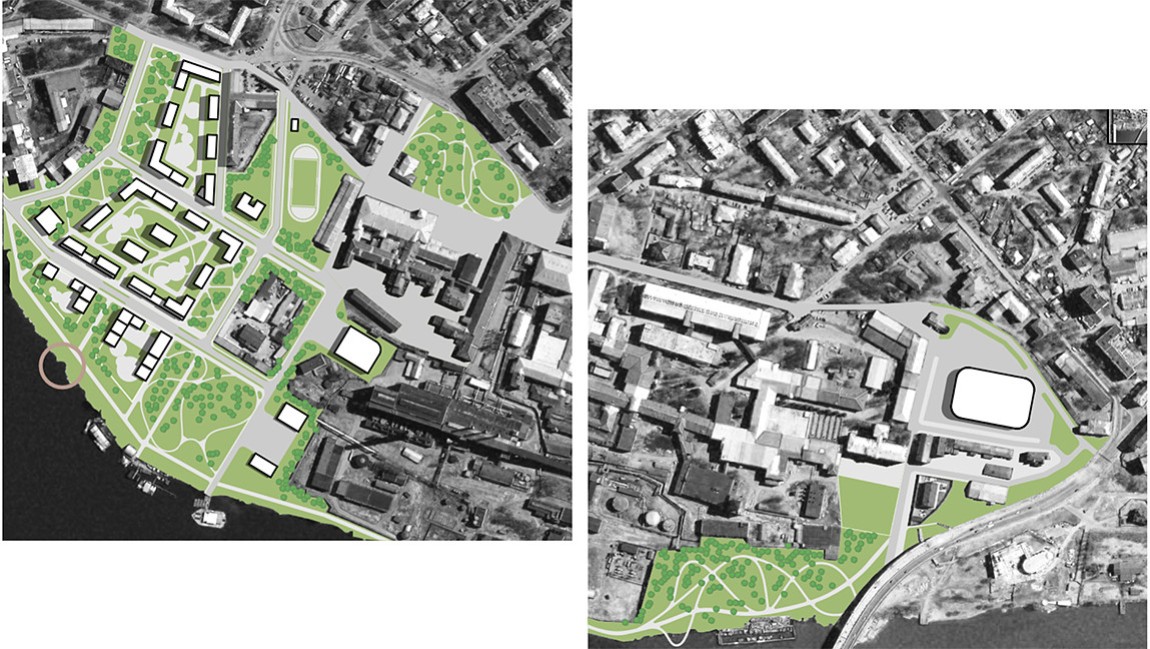 Редевелопмент промышленной площадки в г. Костроме