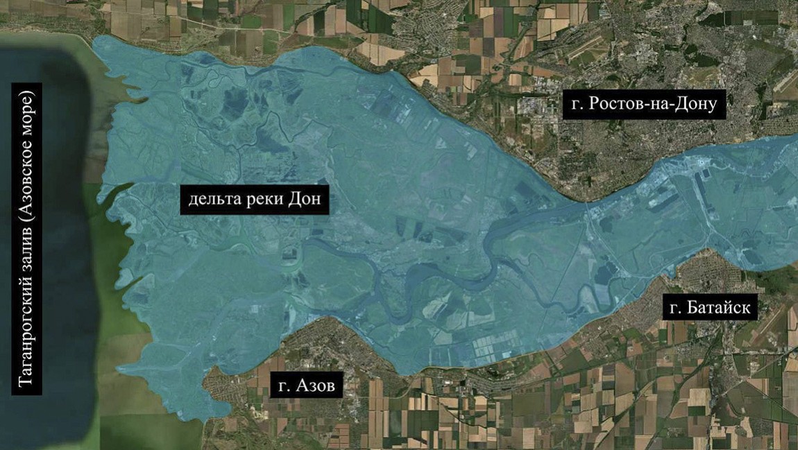 Дельта-урбанизм на примере реки Дон